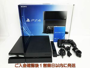【1円】PS4 本体/カメラ セット 500GB ブラック SONY PlayStation4 CUH-1000A 初期化/動作確認済 プレステ4 K05-615sy/G4