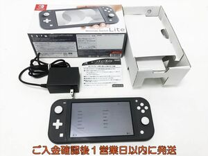 【1円】任天堂 Nintendo Switch Lite 本体 セット グレー 初期化/動作確認済 ニンテンドースイッチライト L04-014tm/F3