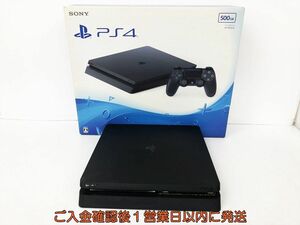 [1 jpy ]PS4 body / box set 500GB black SONY PlayStation4 CUH-2000A the first period . settled not yet inspection goods Junk FW8.52 DC05-121jy/G4
