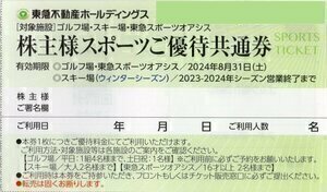 [10枚セット]即決[東急不動産/株主優待]ゴルフ場 那須/猿島/筑波/小見川/芝山/鶴舞/勝浦/天城高原/蓼科/など12施設[東急スポーツオアシス]