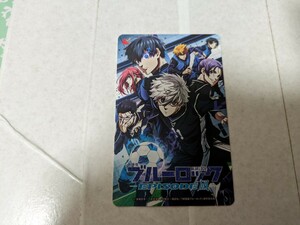 削りなし 使用済み 劇場版 ブルーロック EPISODE 凪 ムビチケカード 一般 小人 前売り券半券 映画 凪誠士郎 御影玲王 糸師凛 潔世一