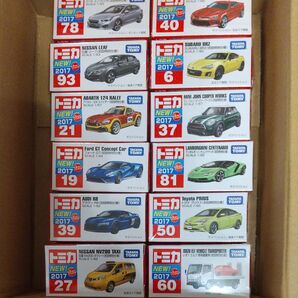 希少2017年トミカ初回特別仕様 12種類 新品未開封