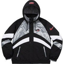 希少★新品本物【銀★L】★Nike Hooded Sport Jacket ナイキ フーデッドスポーツ ジャケット ナイキ 正規店購入 シュプリーム Supreme 19SS_画像2