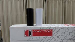 MACal 9800 PRO 白/黒（20cmx20m) 光沢/マット 長期屋外用マーキングフィルム（ステカ・シルエットカメオ用カッティングシート）