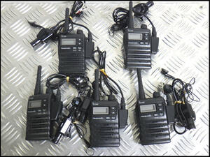* secondhand goods * Icom * small electric power transceiver *IC-4500/5 pcs * earphone mike /5 piece * charger /5 piece * together 