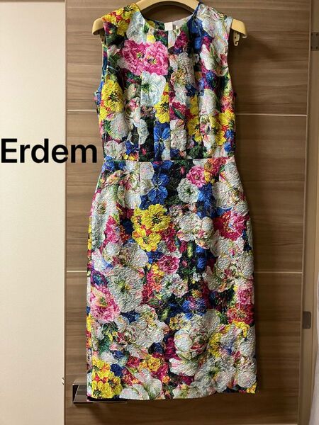 【美品】Erdem アーデム 花柄シルクワンピース