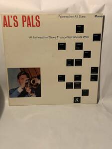 英　Columbia オリジナル　Al Fairweather's All Stars Al's Pals 33SX 1221、Joe Harriott、Tony Coe