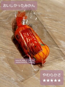 ぷにっと みかんマスコット2 腐ったみかん おいしかったみかん 新品 ネットみかん ミニチュア 食品サンプル