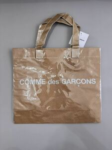 1 иен старт!COMME des GARCONS( com *te* Garcon )/PVC большая сумка не использовался товар ручная сумочка 