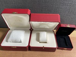 1 jpy ~ Cartier wristwatch empty box watch case *EE-5