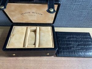 1 jpy ~ Franck Muller wristwatch empty box watch case *EG-9