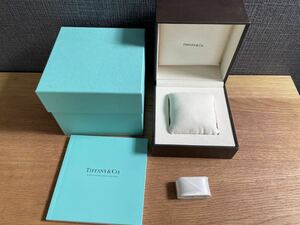 1 jpy ~ Tiffany wristwatch empty box watch case *EH-6