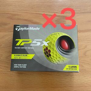 TaylorMade テーラーメイド TP5X ゴルフボール