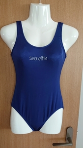 *sea elfin with logo * navy blue series One-piece swimsuit *11L* made in Japan *