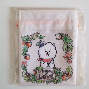BT21 Hope in Love 豆巾着 RJ ジン