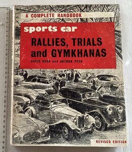 ★[A61709・特価洋書 sports car RALLIES, TRIALS and GYMKHANAS ] A COMPLETE HANDBOOK 。★