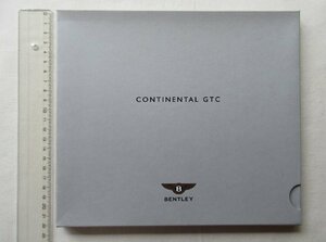*[A60502*2006 год Bentley * Continental GTC каталог + различные изначальный таблица ] специальный чехол ввод.BENTLEY CONTINENTAL GTC. *