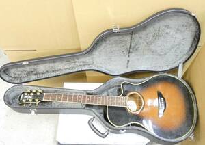 【ジャンク扱い】ギター①　YAMAHA　APX-8A　アコースティックギター　ケース付　J　S301