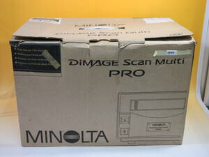 [ unused?]MINOLTA Minolta DIMAGE Scan Multi PRO AF-5000 film scanner electrification OK 1 jpy beginning [ junk treatment ]J2 H3035