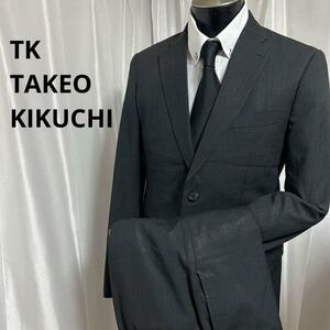 TK TAKEO KIKUCHI サイズ3 ブラック スーツ 150