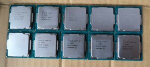 動作品　第7世代CPU 10個 Intel Core i5 7500T 2.70GHz 送料無料　