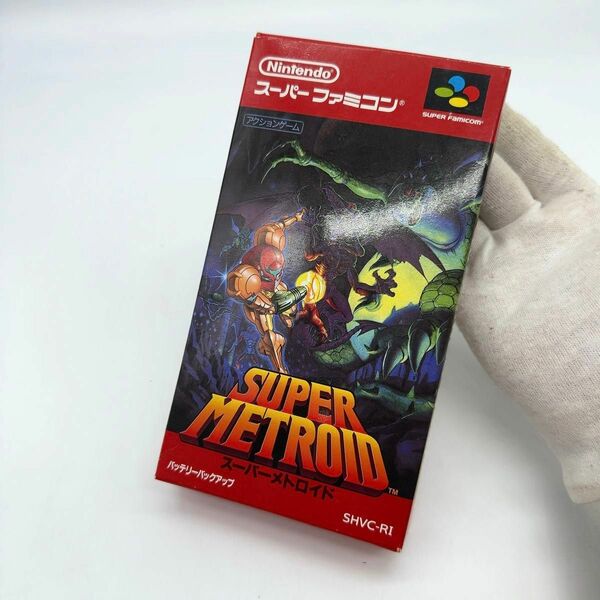 ほぼ新品 SUPER FAMICOM SFC スーパーファミコン ソフト スーパーメトロイド METROID 