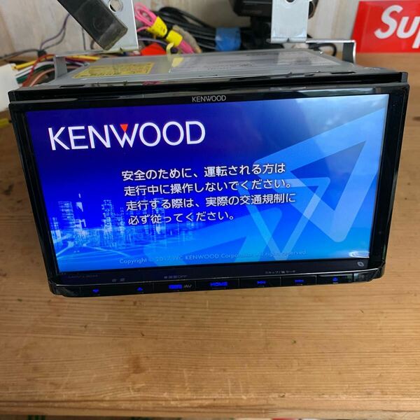 KENWOOD ケンウッド 彩速ナビ MDV-L504 7型ナビ 地図データ 2016年 USB SD DVD Bluetooth フルセグ 連動ドラレコ