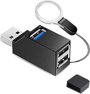 VCOM USBハブ 3.0[USB3.0+USB2.0*2ポート]拡張 3ポート コンボハブ 超小型 バスパワー USBポー