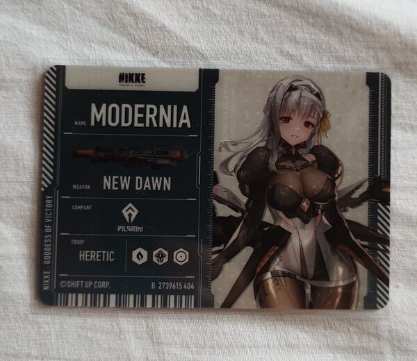 nikke メタリックパスコレクション モダニア