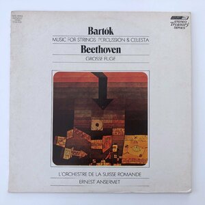 LP/ アンセルメ/ バルトーク：弦楽器と打楽器とチェレスタのための音楽 他 / US盤 イギリスプレス LONDON STS15151 40604
