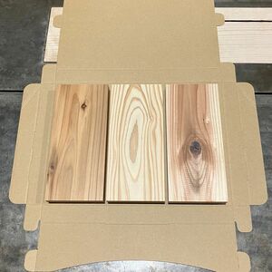 木材端材　国産杉　無垢材　9×20cm　長方形　木工DIYや工作に