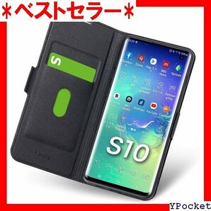 ベストセラー Galaxy S10 ケース 手帳型 薄型 スマホカバ ンプル ゃれ ぎゃらくしー s10 カバー ブラック 22