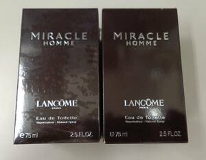 NO1397 LANCOME Lancome MIRACLE HOMME Miracle Homme perfume 75ml