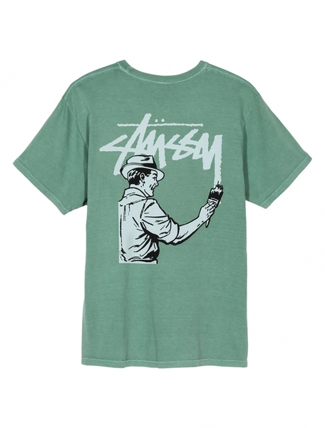 STUSSY / Painter Tee / セージグリーン