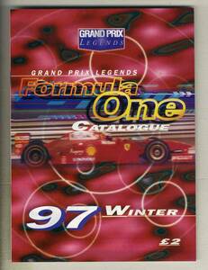 【c4898】97 Winter　GRAND PRIX LEGENDS - Formula One CATALOGUE [F1グッズ通販カタログ]（AUTOSPORT付録）