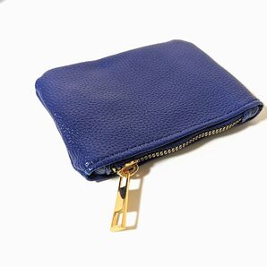 牛革の小銭入れ【ネイビー】