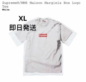 1円〜　新品　Supreme x MM6 Maison Margiela Logo Tee