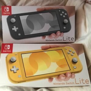 Nintendo Switch Liteニンテンドースイッチライト　イエロー、グレー　2台セット