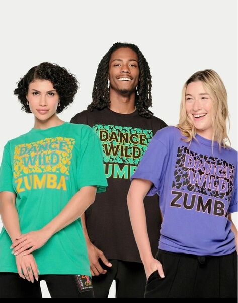 即購入可　即発送！◆ 新作　◆未開封　◆ ZUMBA Tシャツ ミント正規品　ズンバ　ミントグリーン　グリーン　緑