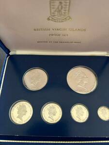 1985 год Англия .va- Gin различные остров серебряная монета устойчивый комплект серебряная монета 6 шт. комплект 