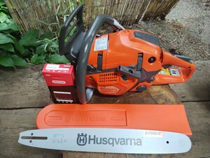 ハスクバーナ 560XPG-JP 実働品 クランクベアリング新品　新品バー/ソーチェン/カバー付き　Husqvarnaプロ用チェンソー60cc (550XP 560XP)