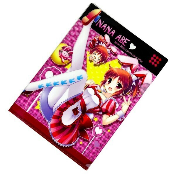 A・M・R 池上茜 C87 アイマス 安部菜々 A4 クリアファイル Akane Makes Revolution ClearFile