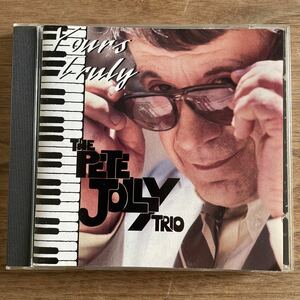 【レア希少盤CD】 THE PETE JOLLY TRIO「Yours Truly」QUARTET RECORDS QCD 1007 1993年録音　