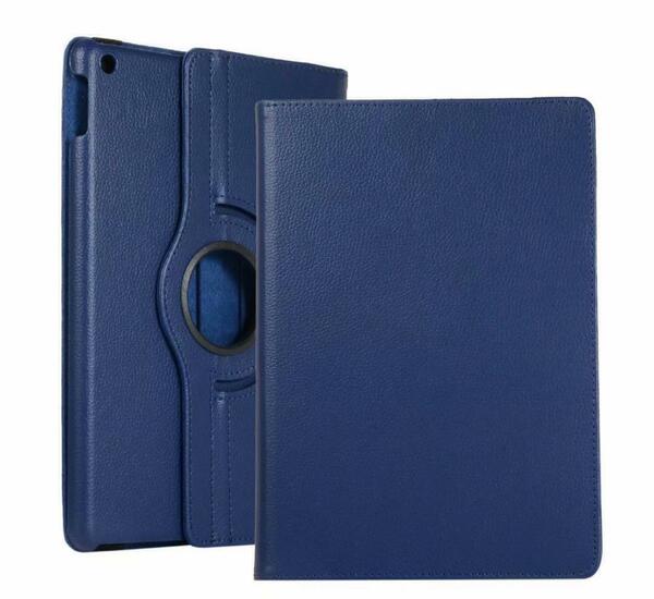 iPadケース　10.2インチ　保護ケース　第7世代　第8世代　第9世代　アイパッド　ケース　保護　収納　タブレット　ネイビー　紺　レザー調