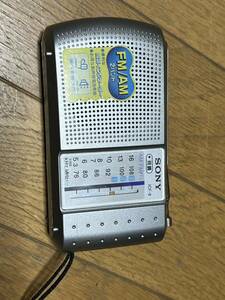 SONY ラジオ ICF-8 ハンディラジオ ポケットラジオ FM/AM 2バンド 動作品