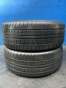 【YOKOHAMA ECOS ES31ヨコハマ】《215/50R17 91V》20年製【送料無料※一部地域有料】中古タイヤ2本セット ◆バリ山◆