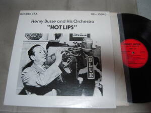 【US盤LP】「Henry Busse and His Orch/HOT LIPS」GOLDEN ERA