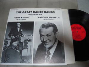 【US盤LP】「GENE KRUPA/VAUGHN MONROE/GREAT DANCE BANDS