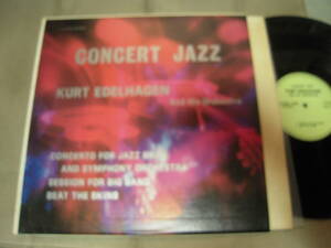 【US盤LP】「KURT EDELHAGEN/CONCERT JAZZ」GOLDEN ERA