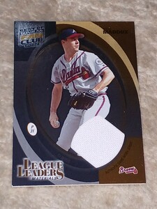 2001 Donruss Best of Fan Club League Leaders Greg Maddux Game-Worn Jersey /175 グレッグ・マダックス ブレーブス　ジャージー